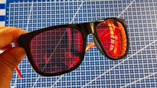 Gafas de Sol Arnette Negras y Rojas