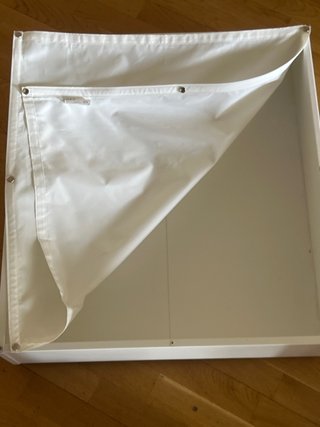 Cajones bajo cama Ikea blancos