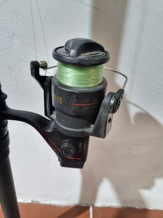 Caña Sportsman Vega 4,50m + carrete Rongine
