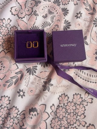 Aristocrazy Argollas Pequeñas Doradas