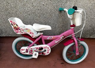 Bicicleta infantil rosa Minnie