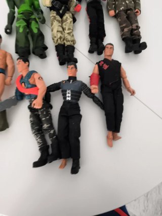 Lote de 8 figuras de acción