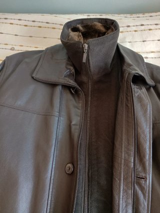 Abrigo vintage de hombre
