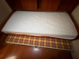 Cama nido 90cm provenzal con mueble