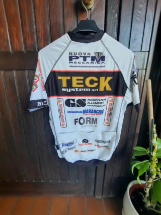 Completo ciclismo maglietta + salopette