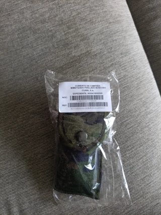 Cubierto de campaña camuflaje pixelado