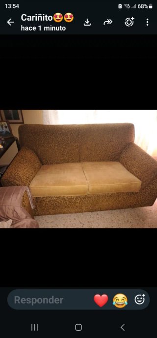 2 sillones de tela
