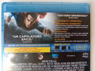 L'uomo d'acciaio Blu-Ray