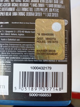 L'uomo d'acciaio Blu-Ray
