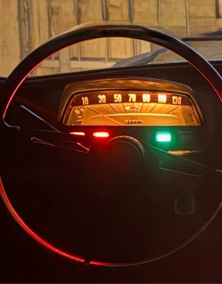 Tachimetro Fiat 500L Epoca 1968 Veglia Borletti