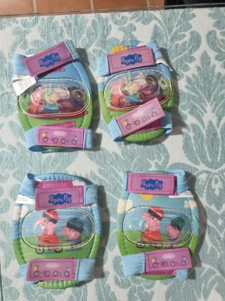 Mochila, Casco y Protecciones Peppa Pig