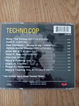 CD Techno Cop - The Best And More (1992)
