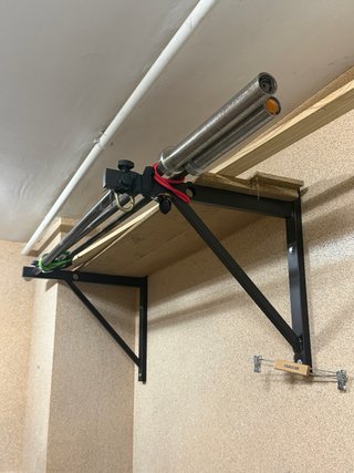 Barra dominadas pared