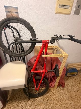 Bicicleta BMX Roja