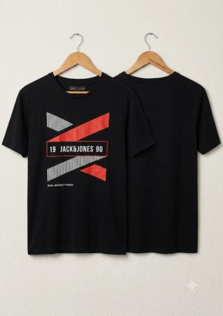 Camiseta Jack & Jones Negra Talla M