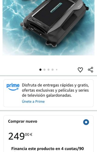 Robot Limpiafondos Superficie Cecotec