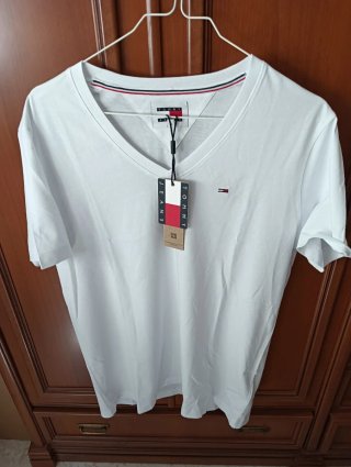 Camiseta Tommy Jeans Blanca Talla M