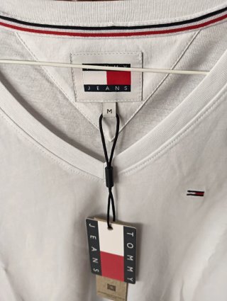 Camiseta Tommy Jeans Blanca Talla M