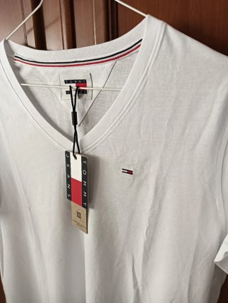 Camiseta Tommy Jeans Blanca Talla M