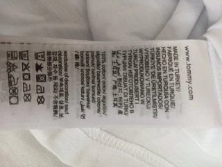 Camiseta Tommy Jeans Blanca Talla M