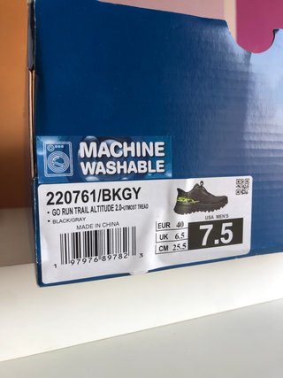 Zapatillas Skechers SKX GORUN Trail Negras