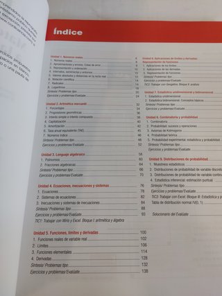 Matemáticas Ciencias Sociales 1ºBach - 9788430753314