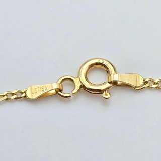 Cadena de oro de 18k. Fígaro 3x1. 2.51 gr. 45cm.