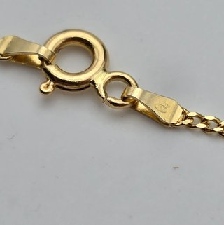 Cadena de oro de 18k. Fígaro 3x1. 2.51 gr. 45cm.