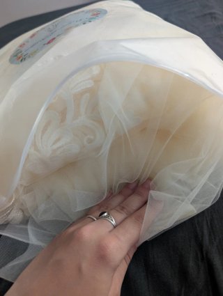 Velo de Novia Encaje Hecho a Mano