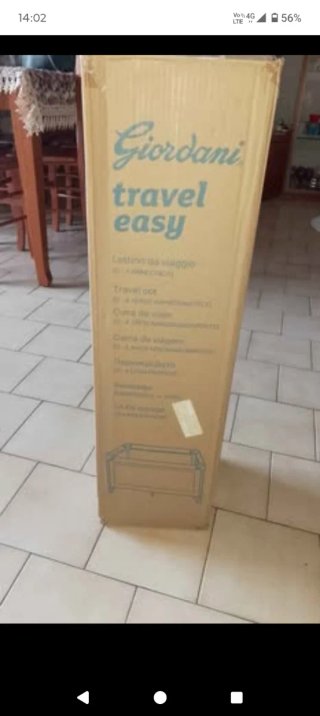 Giordani Travel Easy lettino da viaggio