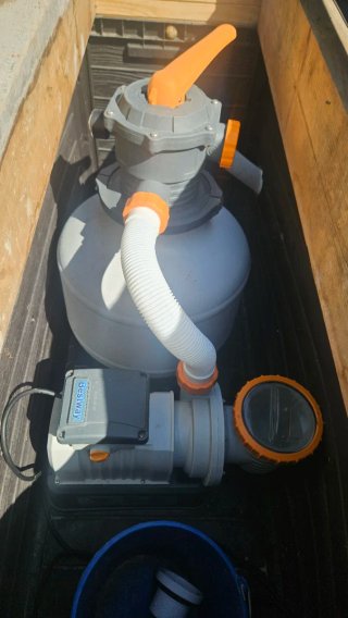 Piscina desmontable  metal