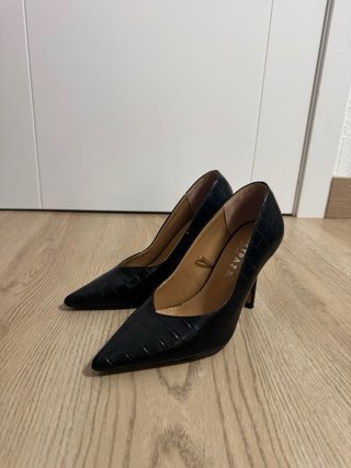 Zapatos de tacón Maripaz negros, 10cms tacon