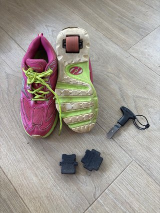 Zapatos con ruedas
