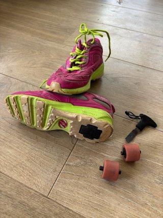 Zapatos con ruedas