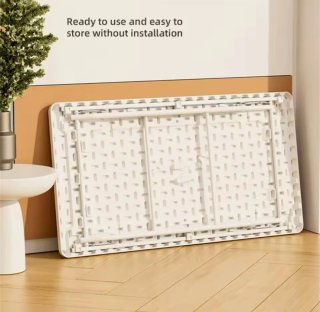 Mesa plegable 1 metro blanca