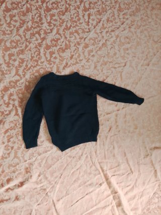 Felpa blu scuro