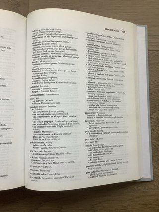 Aviation Terminology Terminología Aeronáutica: ...