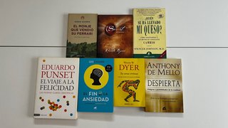 Lote de 7 libros de autoayuda