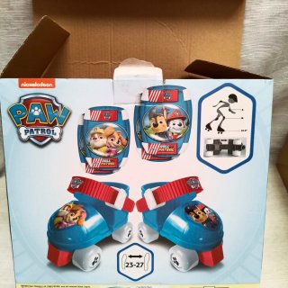 Patines 4 Ruedas y Protecciones Paw Patrol
