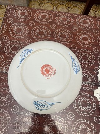 Piatto imari giappone con pavone vintage mai usato