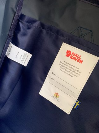 Mochila Fjällräven Kånken Azul marino Navy 16L