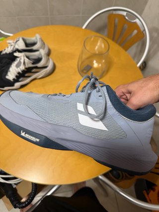 Zapatillas Padel/Tenis Babolat Azul/Gris