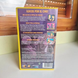 Los Simpson VHS luces cámara acción original serie