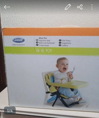 Trona Jane Move Plus plegable +6 meses