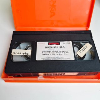 Dragon Ball GT VHS vol 3 Manga Films anime retro