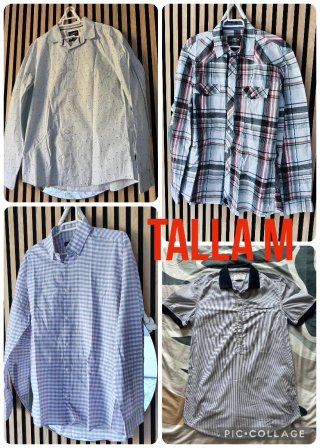 Lote 4 Camisas Talla M