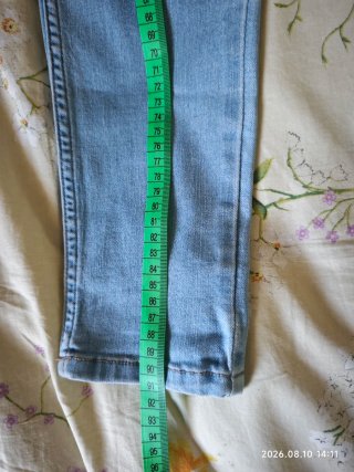 Pantalones Mango elásticos azules