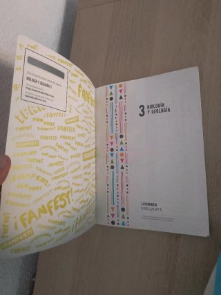 Biología y Geología 3, Secundaria, Fanfest Edel...