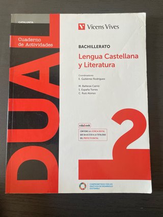 Lengua castellana y literatura 2 bachillerato :...