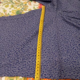 Pantalón azul estampado talla M